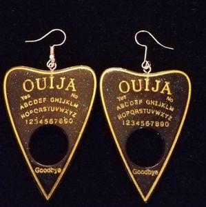 Hand made Ouija earrings
